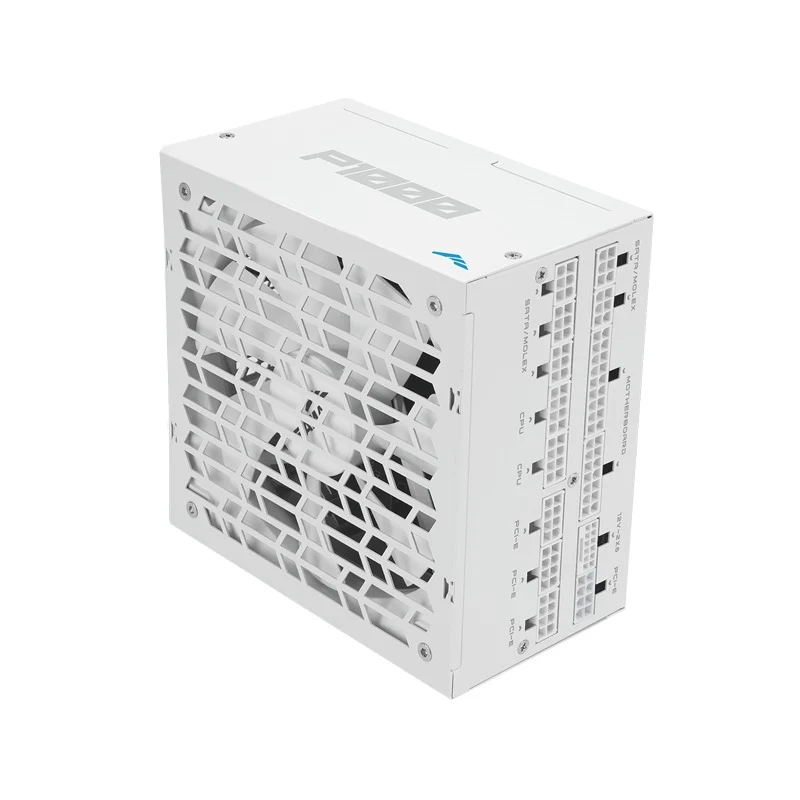 Sama P1000 1000W 80+ Platinum ATX 3.1 PCIe 5.1 Ready Fully Modular Power Supply with Braided Pattern Cables (Black, White)