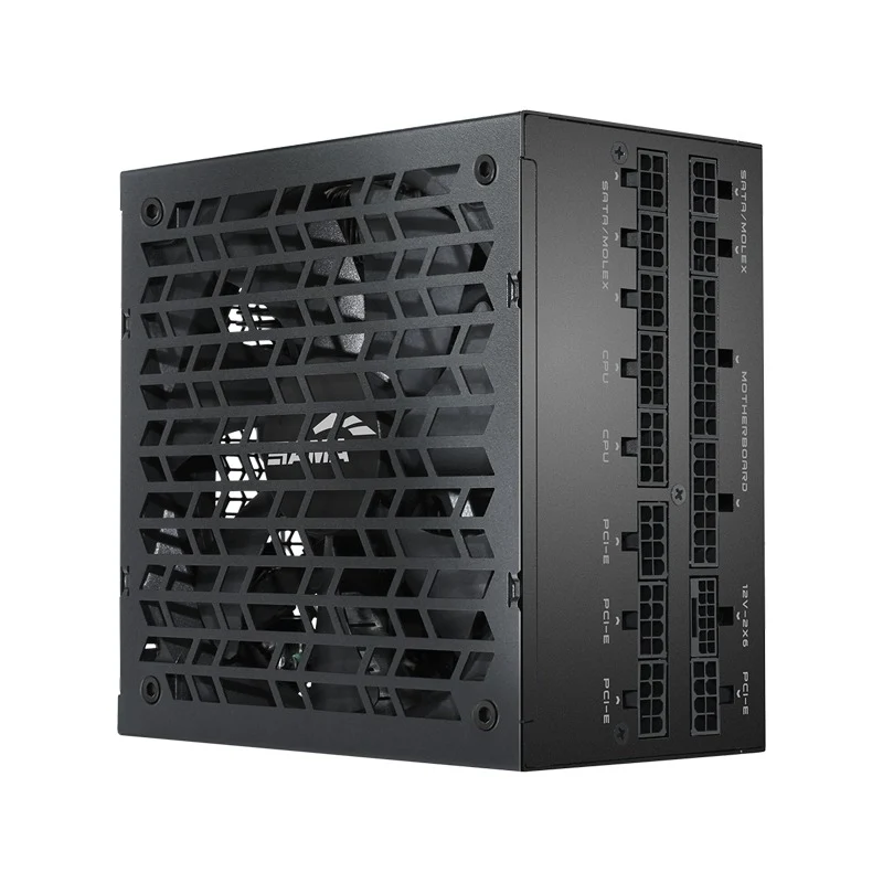 Sama P850 850W 80+ Platinum ATX 3.1 PCIe 5.1 Ready Fully Modular Power Supply with Braided Pattern Cables (Black) (P0850-BKPFF001-US)