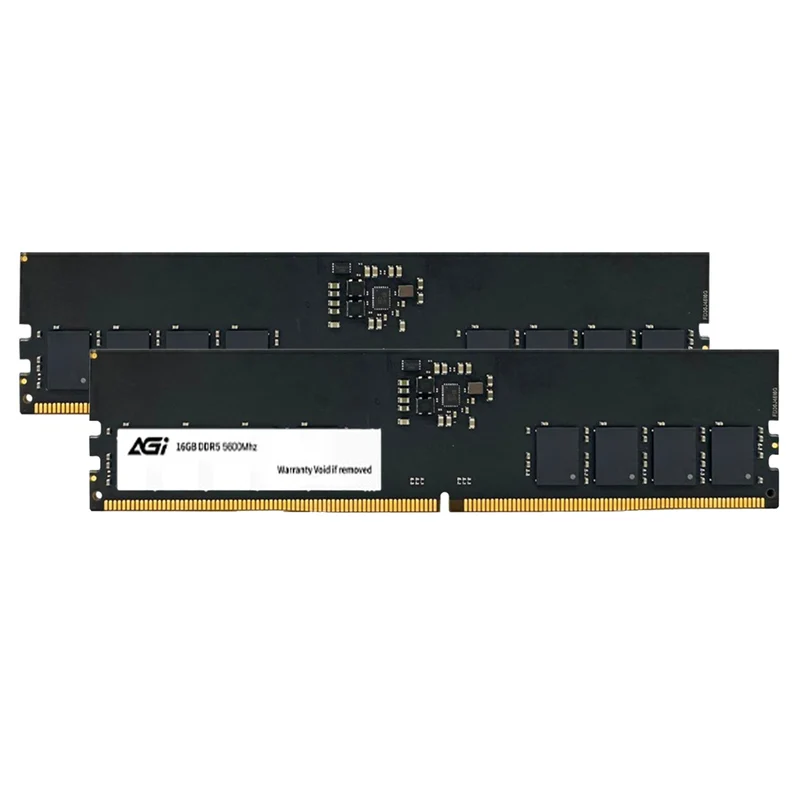AGI UD238 DDR5 5600MHz 32GB (16GBx2) CL46 1.1V Dual Pack Desktop Memory (AGI560016UD238-DT)