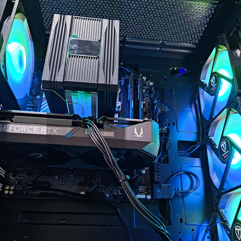 Sigma Uriel Black Desktop Gaming PC | AMD Ryzen 5 7500F | 32GB RAM | 1TB SSD | RTX 5060 Ti OC 16 GB | Windows 11 Pro