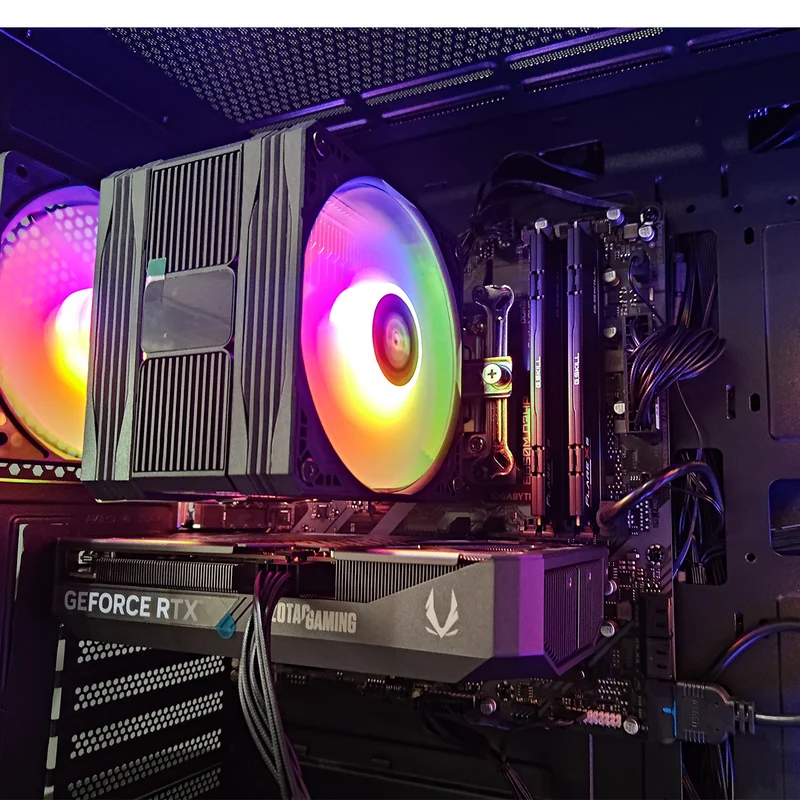 Sigma Uriel Black Desktop Gaming PC | AMD Ryzen 5 7500F | 32GB RAM | 1TB SSD | RTX 5060 Ti OC 16 GB | Windows 11 Pro