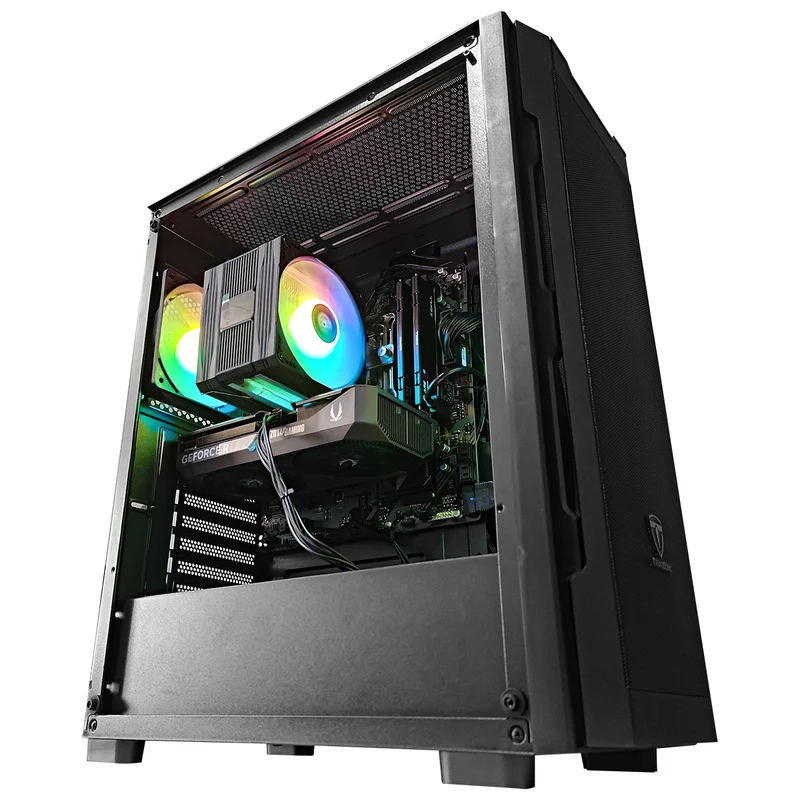 Sigma Uriel Black Desktop Gaming PC | AMD Ryzen 5 7500F | 32GB RAM | 1TB SSD | RTX 5060 Ti OC 16 GB | Windows 11 Pro