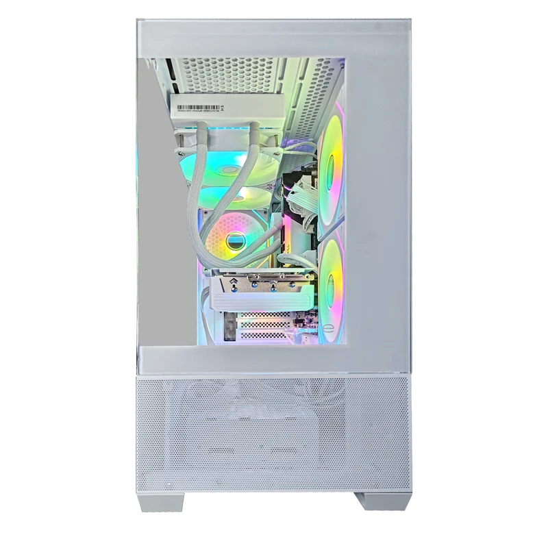 Sigma Elite 490 White Desktop Gaming PC | Intel i5 14400 | 32GB RAM | 1TB SSD | RX 9060 XT OC | Windows 11 Pro