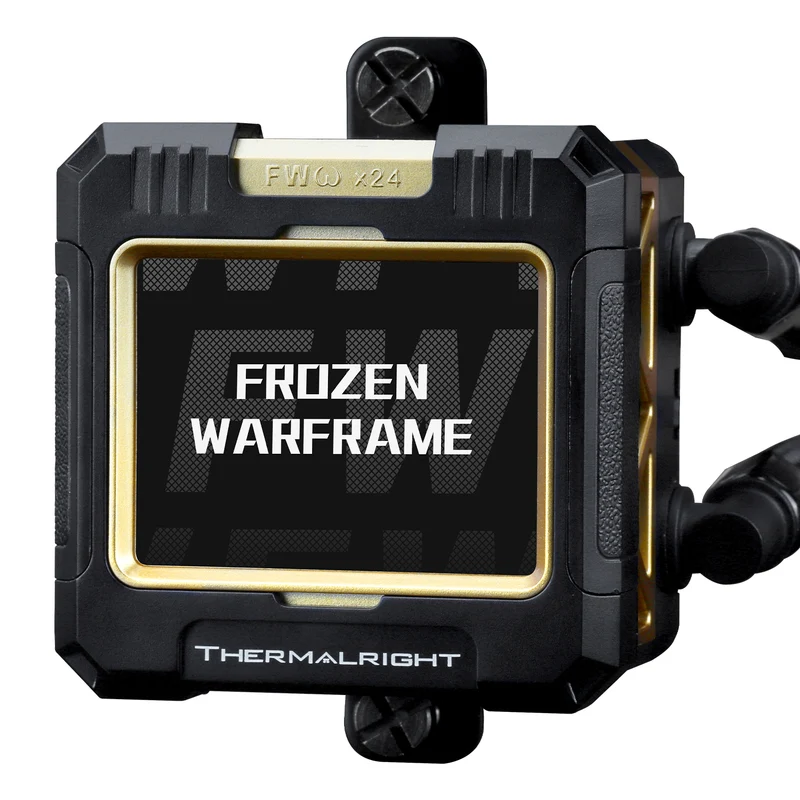 Thermalright Frozen Warframe 360 ARGB AIO CPU Liquid Cooler (Black, White)