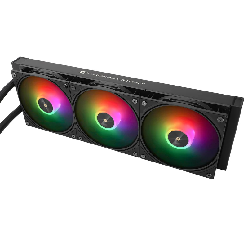 Thermalright Frozen Warframe 360 ARGB AIO CPU Liquid Cooler (Black, White)