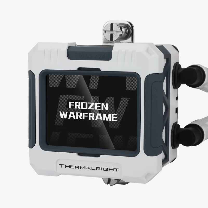 Thermalright Frozen Warframe 360 ARGB AIO CPU Liquid Cooler (Black, White)