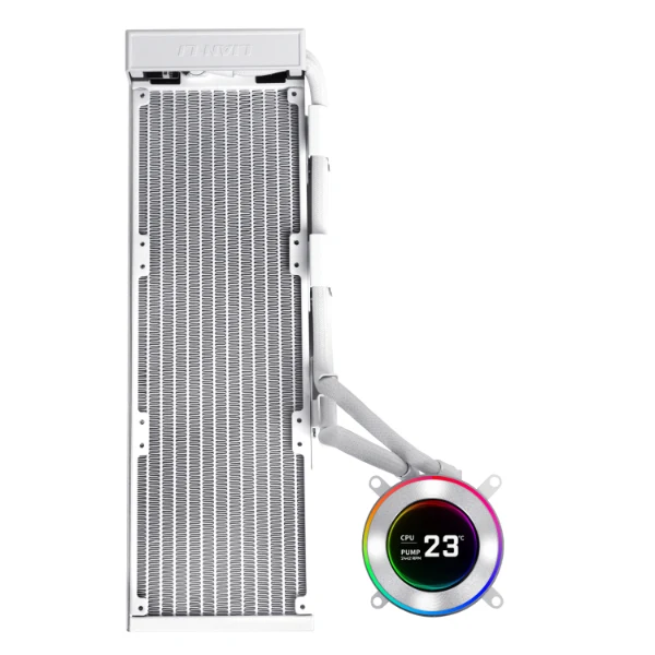 Lian Li HydroShift II LCD-C 360TL AIO Liquid Cooler (Black, White)