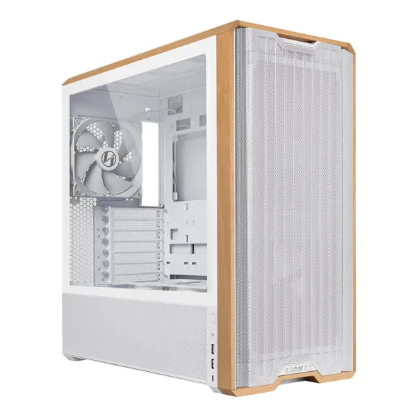 Lian Li Lancool 217 Mid-Tower PC Case (Black, White)