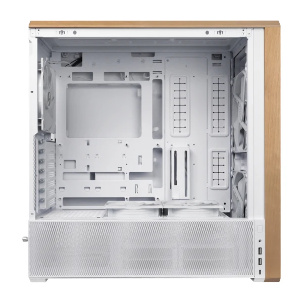Lian Li Lancool 217 Mid-Tower PC Case (Black, White)