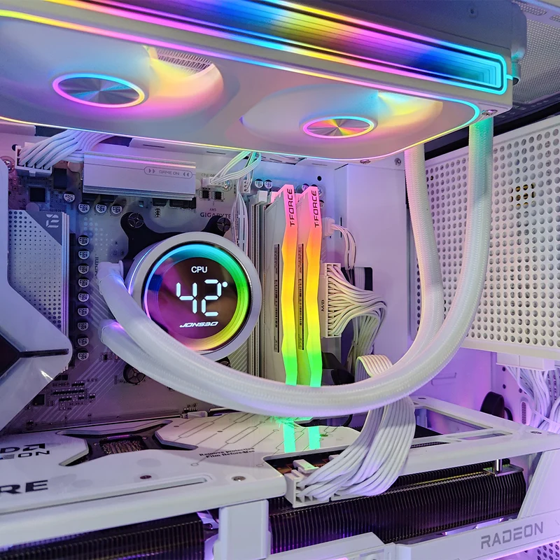 Sophos D41 White Desktop Gaming PC | AMD Ryzen 7 7700X | 32GB RAM | 1TB SSD with WiFi + Bluetooth| RX 9070 OC| Windows 11 Pro
