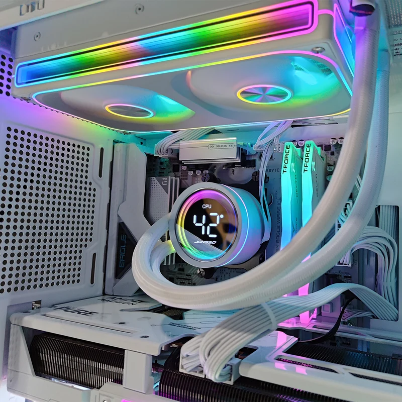 Sophos D41 White Desktop Gaming PC | AMD Ryzen 7 7700X | 32GB RAM | 1TB SSD with WiFi + Bluetooth| RX 9070 OC| Windows 11 Pro