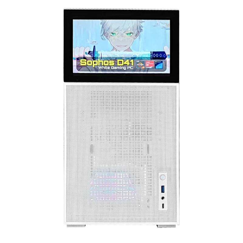 Sophos D41 White Desktop Gaming PC | AMD Ryzen 7 7700X | 32GB RAM | 1TB SSD with WiFi + Bluetooth| RX 9070 OC| Windows 11 Pro