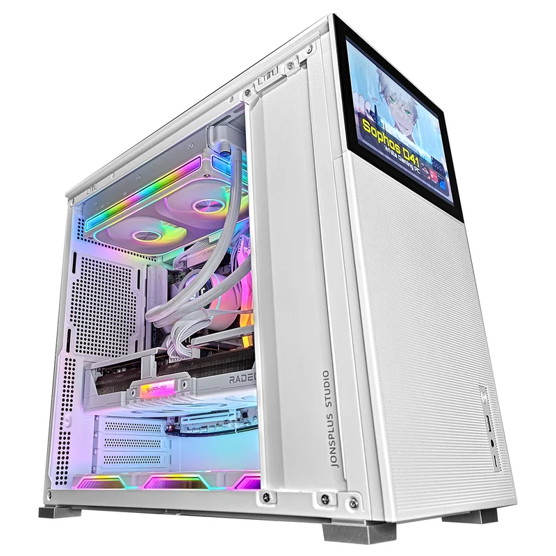Sophos D41 White Desktop Gaming PC | AMD Ryzen 7 7700X | 32GB RAM | 1TB SSD with WiFi + Bluetooth| RX 9070 OC| Windows 11 Pro