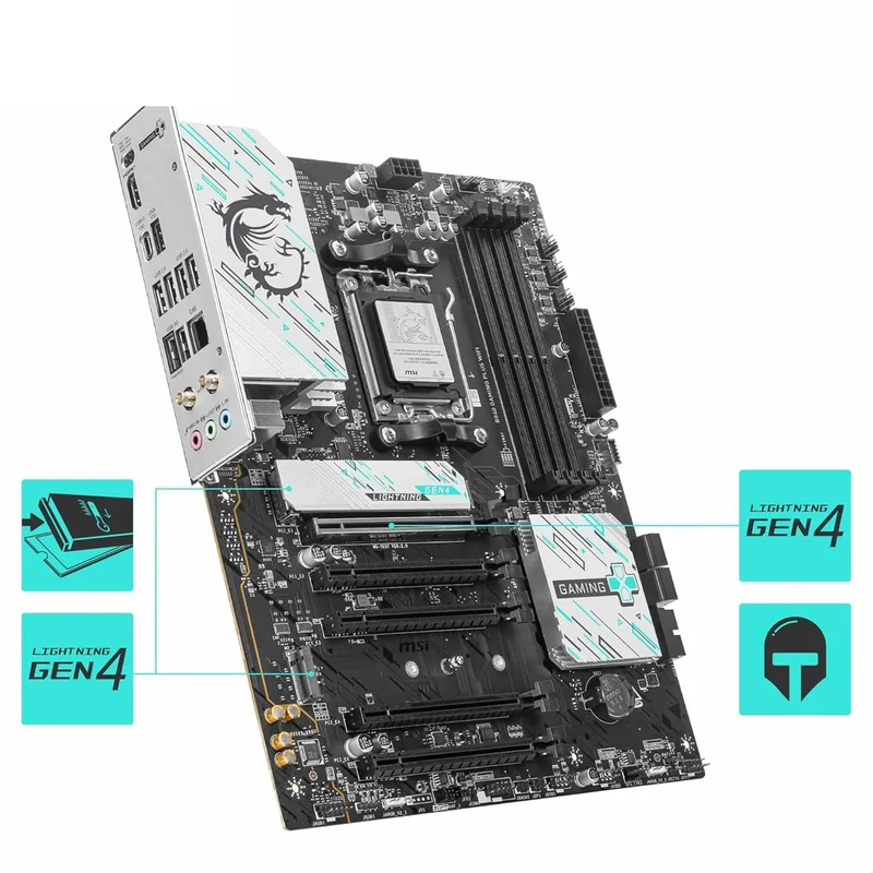 MSI B840M Gaming WiFi6E DDR5 AMD Motherboard