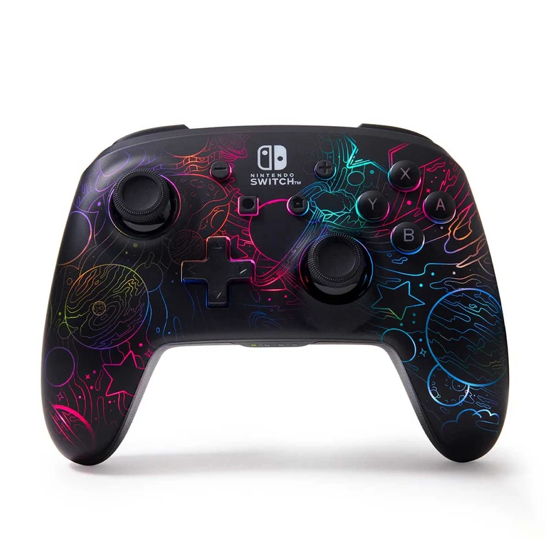 PowerA Lumectra Enhanced Wireless Controller For Nintendo Switch (Galactic Vortex)