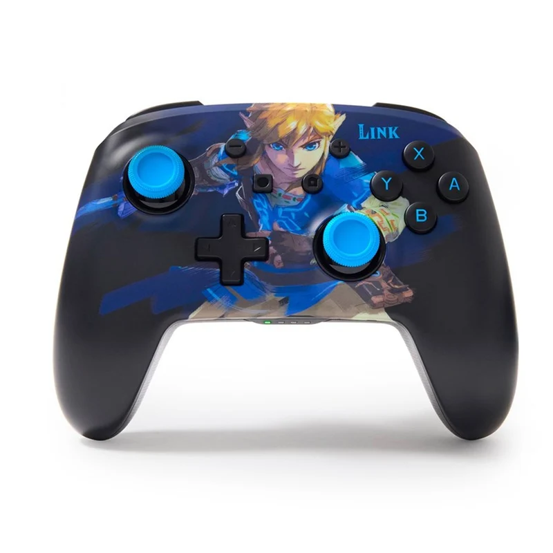 PowerA Lumectra Enhanced Wireless Controller For Nintendo Switch (Zelda Wake Up link)