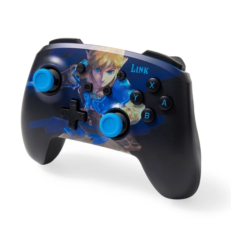 PowerA Lumectra Enhanced Wireless Controller For Nintendo Switch (Zelda Wake Up link)
