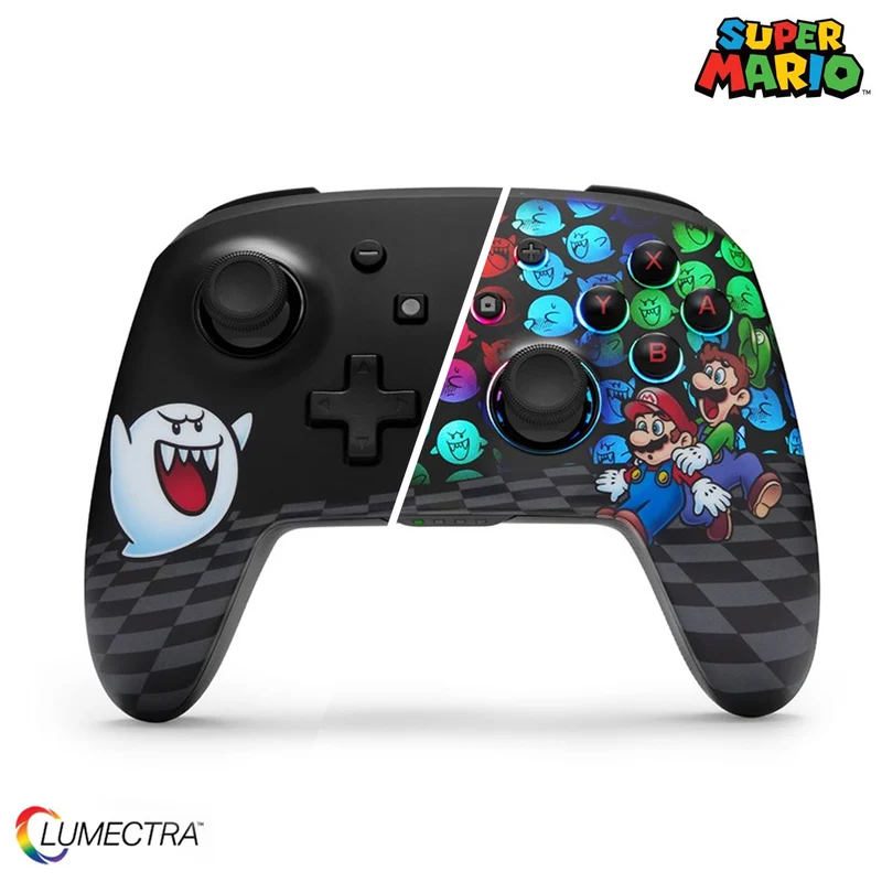 PowerA Lumectra Enhanced Wireless Controller For Nintendo Switch (Mario Peek-A-Boo)