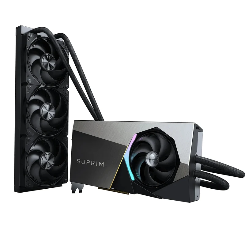 MSI GeForce RTX 5080 16GB Suprim Liquid SOC DRR7 Graphics Card