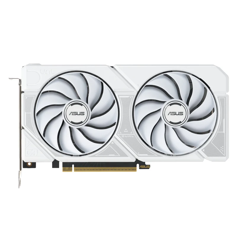 ASUS Dual GeForce RTX 5060 TI 16GB GDDR7 OC Edition Graphics Card (White)
