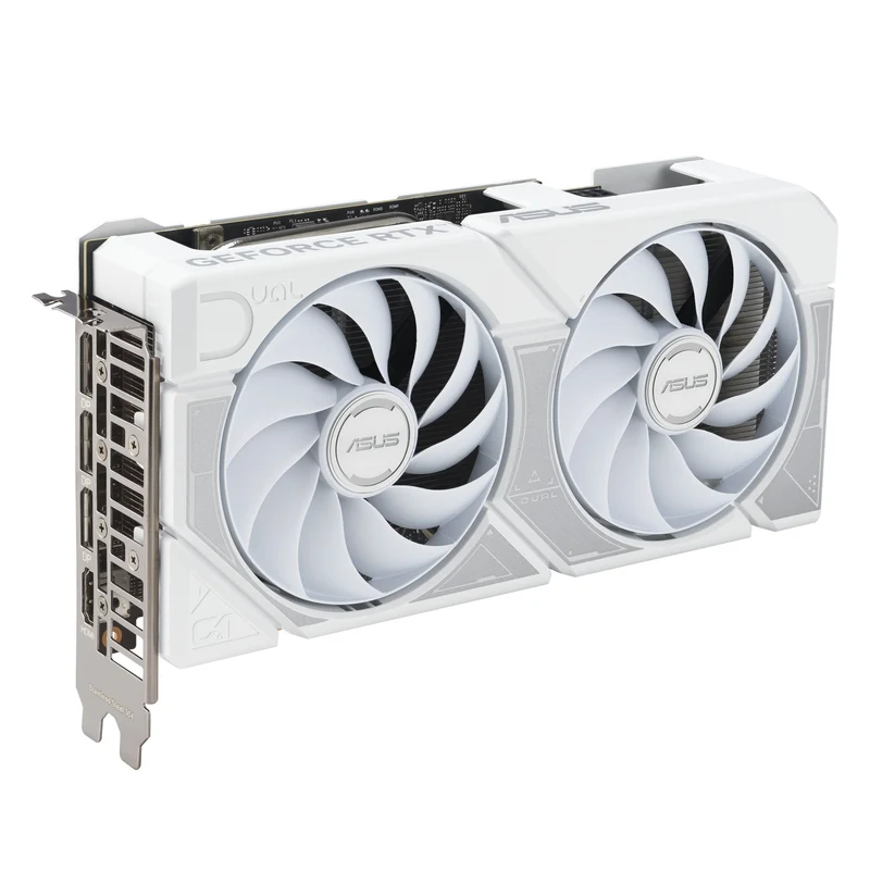 ASUS Dual GeForce RTX 5060 TI 16GB GDDR7 OC Edition Graphics Card (White)
