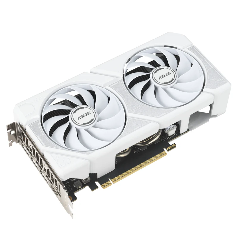 ASUS Dual GeForce RTX 5060 TI 16GB GDDR7 OC Edition Graphics Card (White)