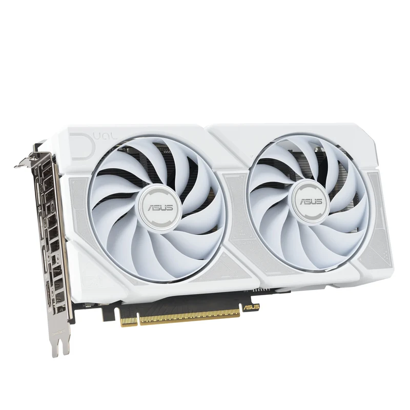 ASUS Dual GeForce RTX 5060 TI 16GB GDDR7 OC Edition Graphics Card (White)