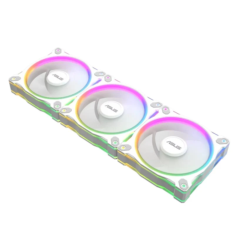 Asus Prime MR120 ARGB Fan (Triple Pack) (Black, White)