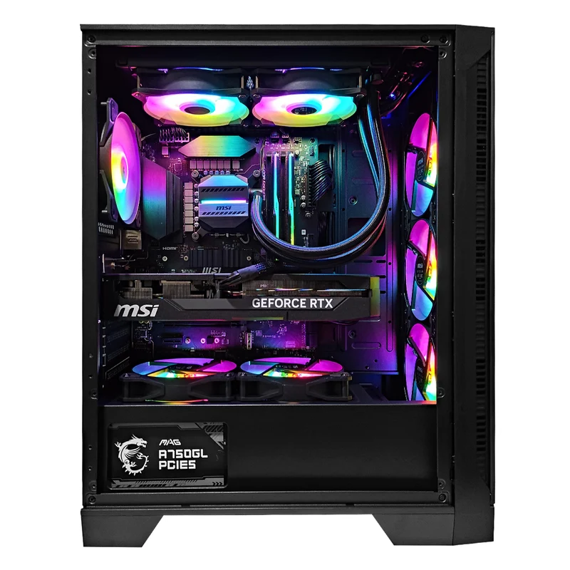 Sophos Forge 120A Black Desktop Gaming PC | Intel i7 14700F | 32GB RAM | 1TB SSD with WiFi + Bluetooth | GeForce RTX 5070 OC| Windows 11 Pro