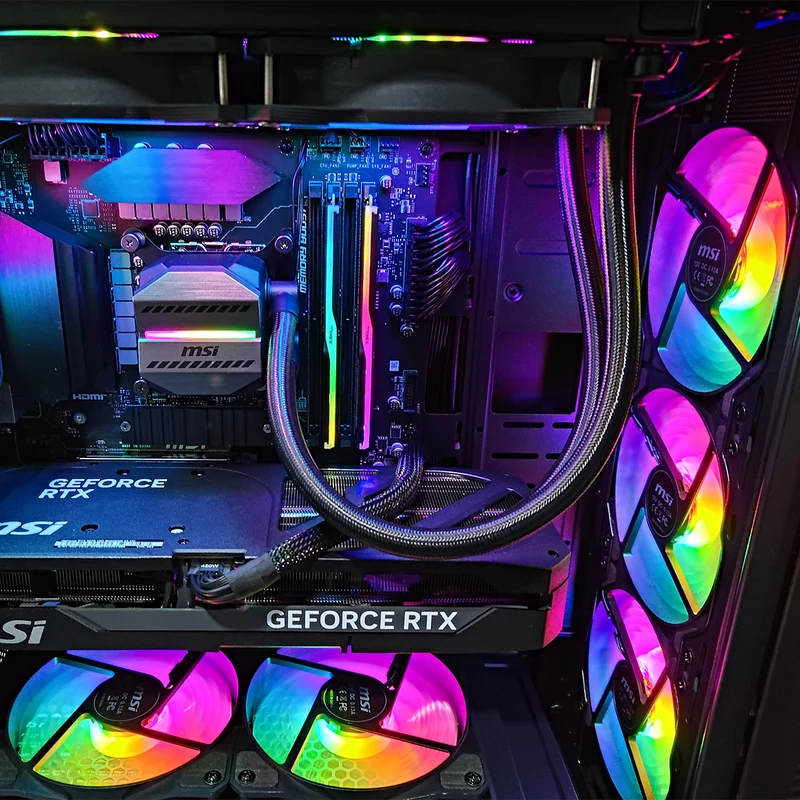 Sophos Forge 120A Black Desktop Gaming PC | Intel i7 14700F | 32GB RAM | 1TB SSD with WiFi + Bluetooth | GeForce RTX 5070 OC| Windows 11 Pro