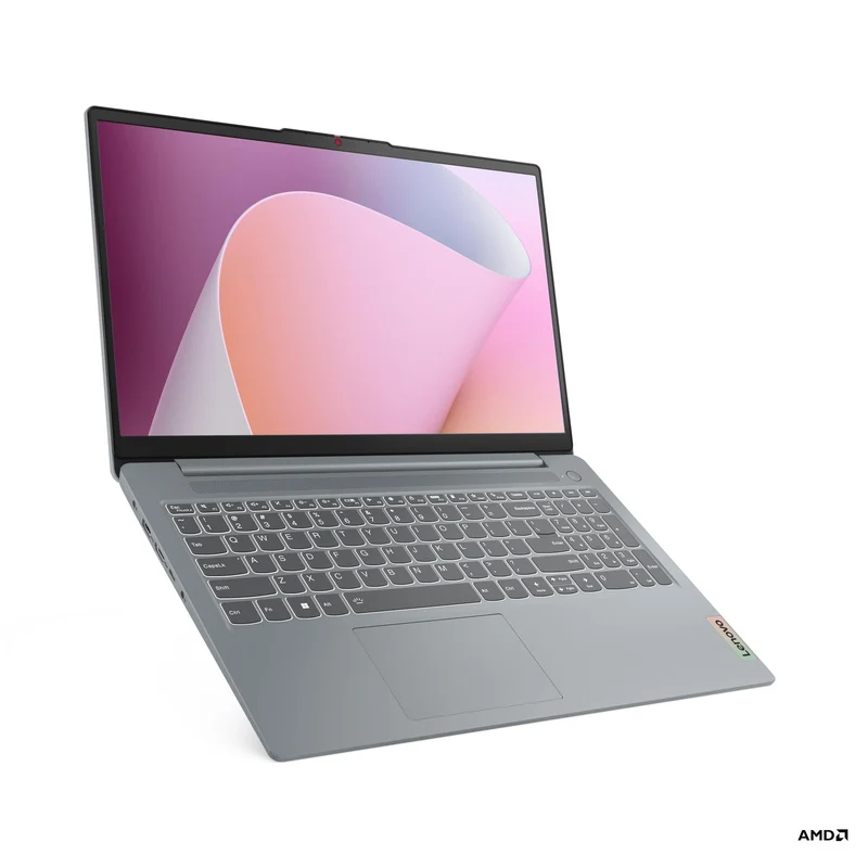 Lenovo IdeaPad Slim 3 15ABR8 82XM011NPH Laptop (Arctic Grey) | 15.6" FHD (1920x1080) TN | Ryzen 7 5825U | 16GB RAM | 512GB SSD | Integrated AMD Radeon Graphics | Windows 11 Home | MS Office Home 2024 + MS 365 Basic + Lenovo B210 Backpack