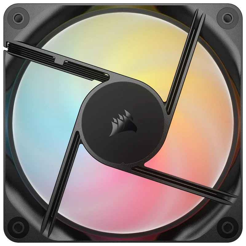 Corsair RS120-R ARGB 120mm PWM Reverse Fan - Triple Pack (Black, White)