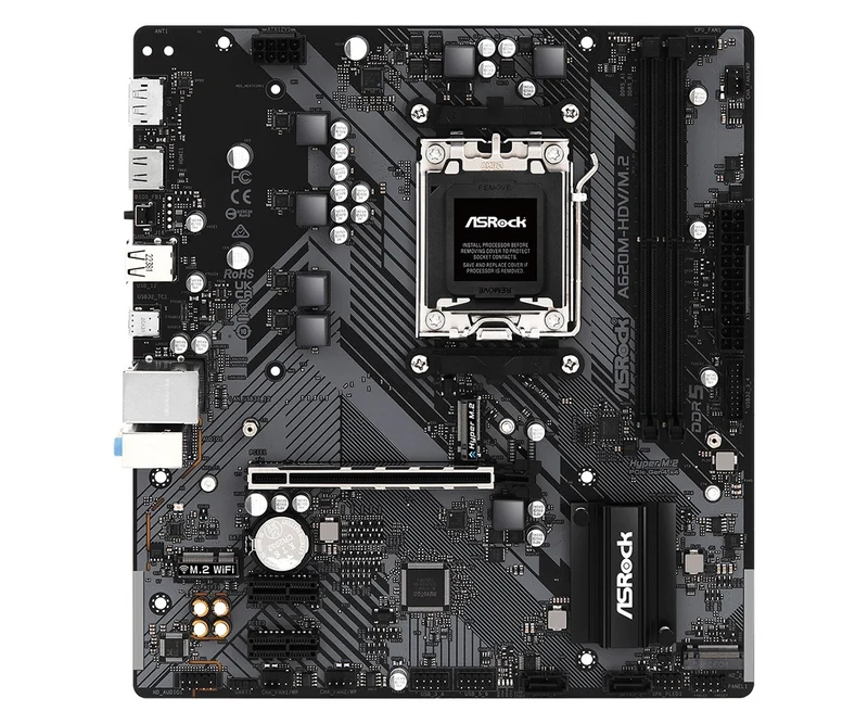 ASRock A620M-HDV/M.2 DDR5 Motherboard