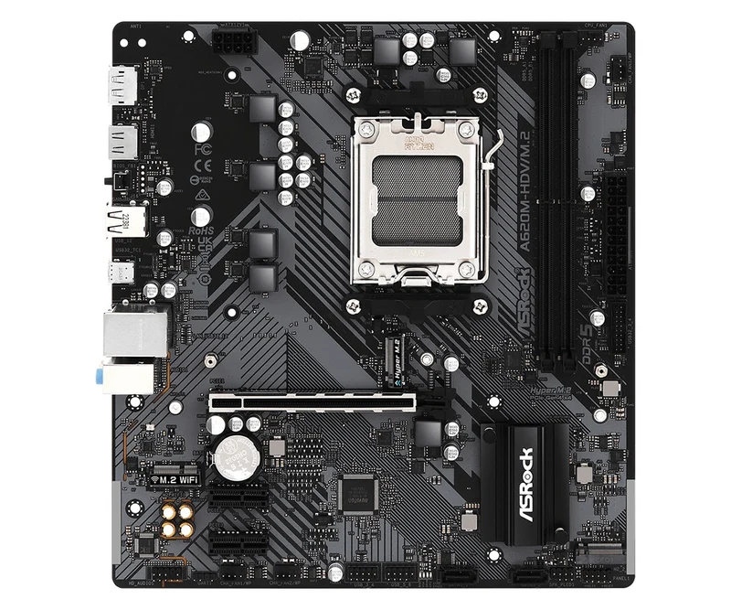 ASRock A620M-HDV/M.2 DDR5 Motherboard