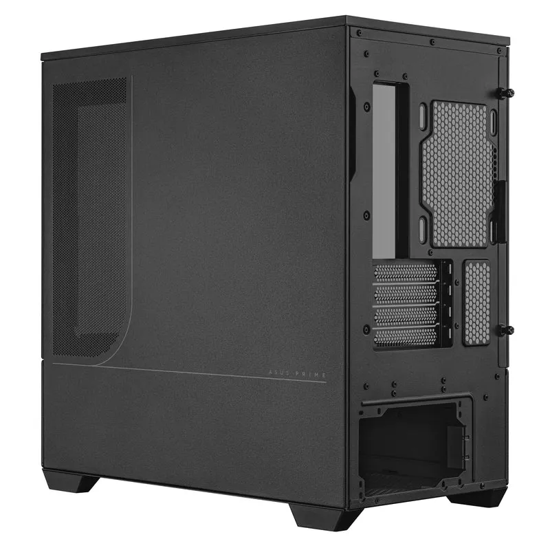 Asus Prime AP202 Air Floating mATX Curved Glass Panel Panoramic PC Case (Black, White)