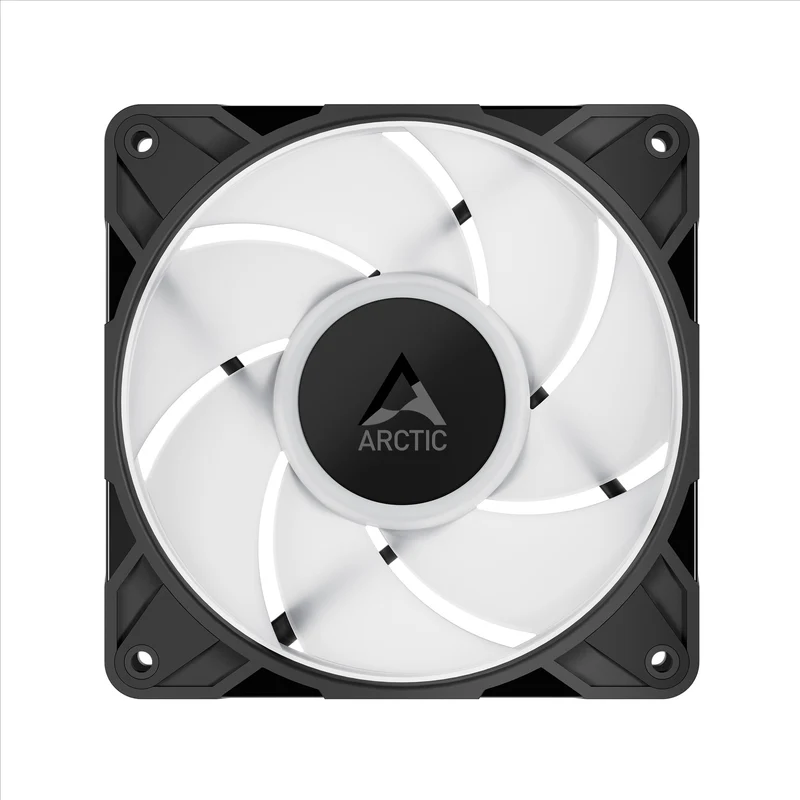 Arctic P12 Pro A-RGB 3-Pack 120mm PWM Fan with Cable Splitter (Black, White)