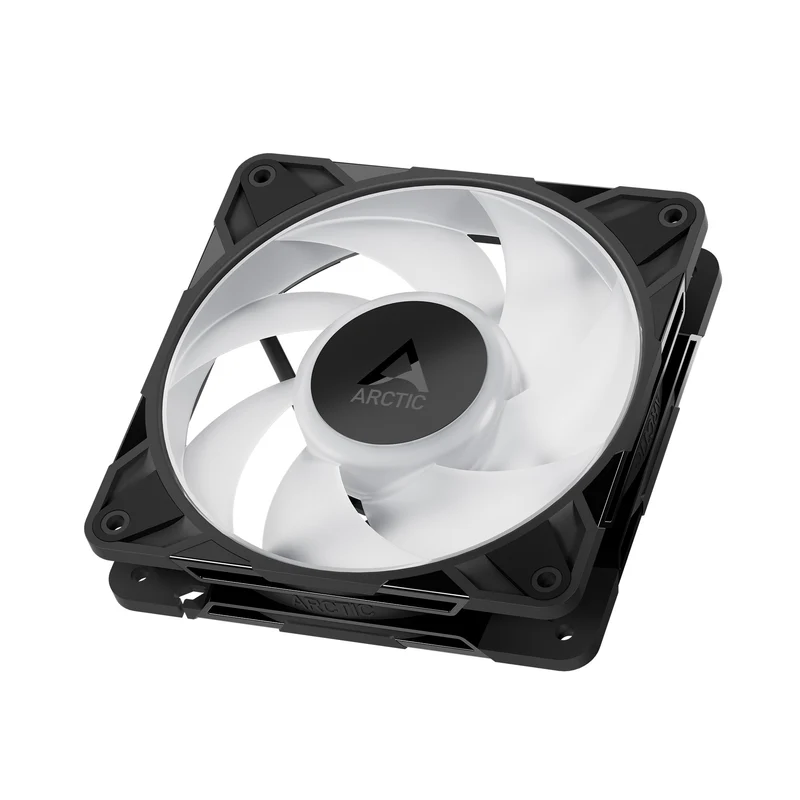 Arctic P12 Pro A-RGB 3-Pack 120mm PWM Fan with Cable Splitter (Black, White)