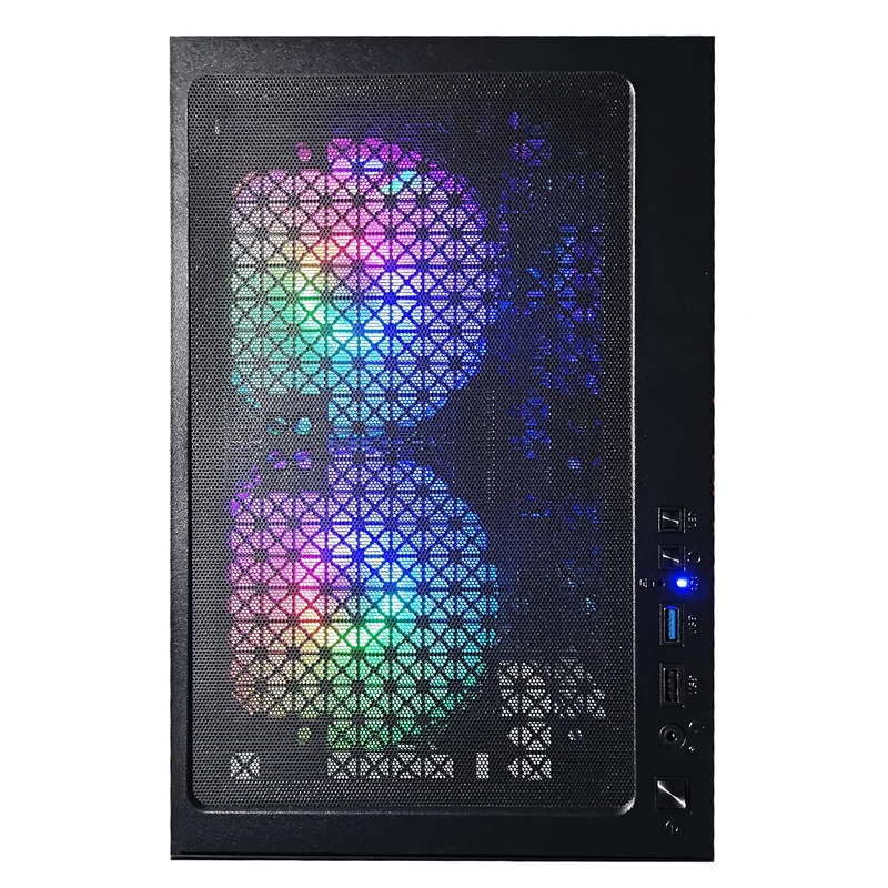 Alpha Reyna Black Desktop Gaming PC | AMD Ryzen 5 5600 | 16GB RAM | 512GB SSD with WiFi + Bluetooth | GeForce RTX 4060 | Windows 11