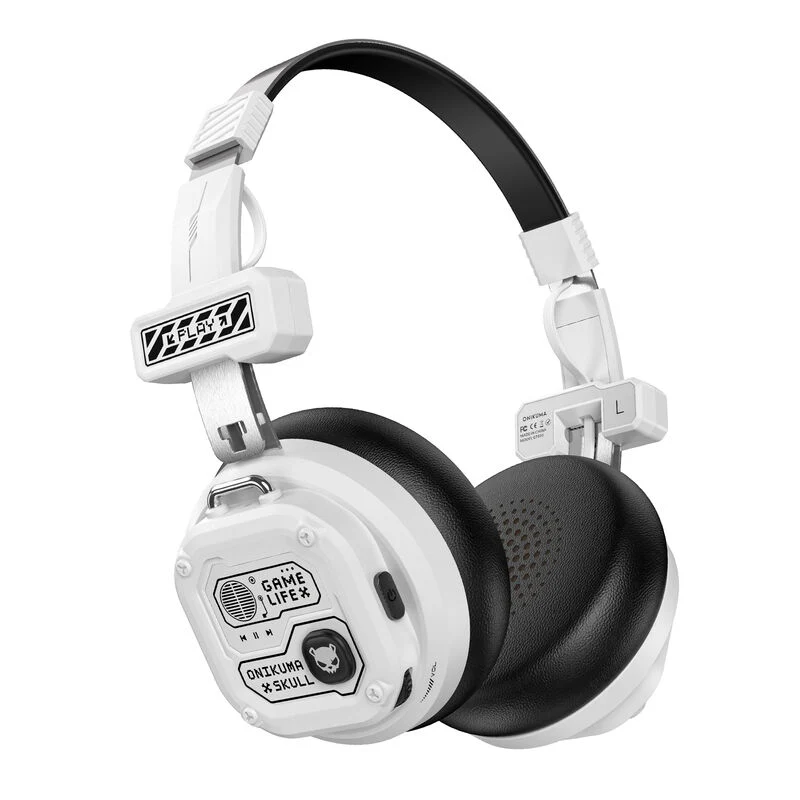 Onikuma GT803 Wireless Gaming Headset (Black, White/Black)