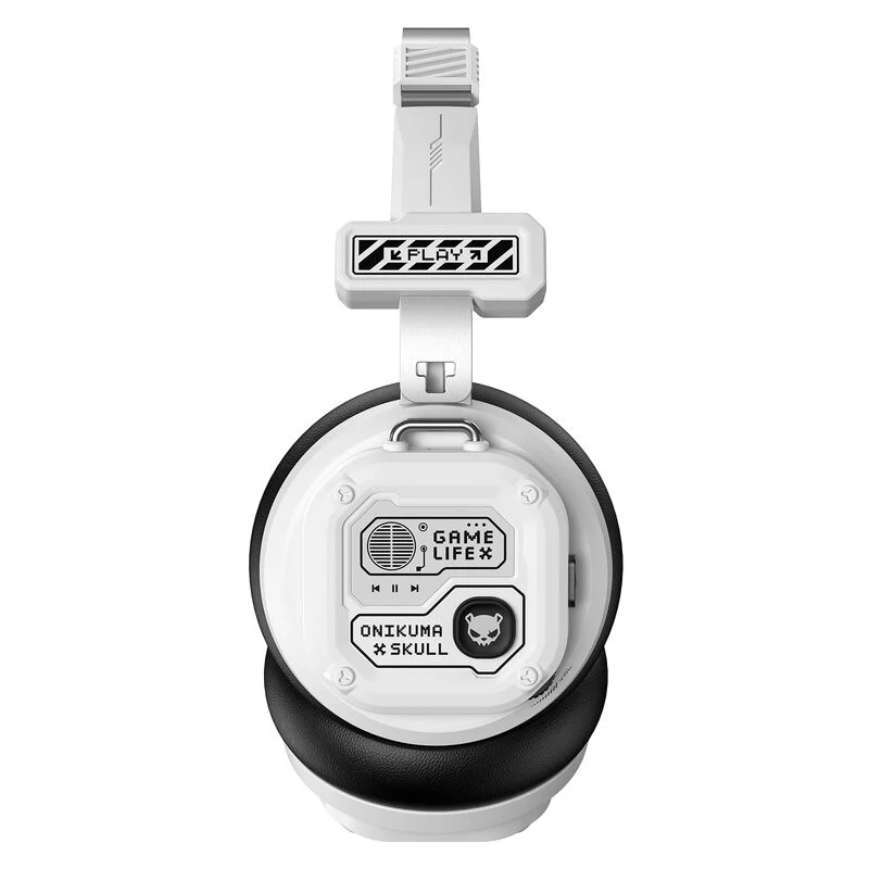 Onikuma GT803 Wireless Gaming Headset (Black, White/Black)