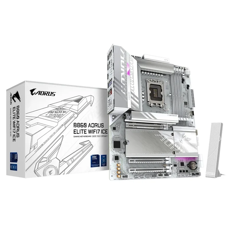 Gigabyte B860 AORUS Elite Wifi7 ICE DDR5 Motherboard