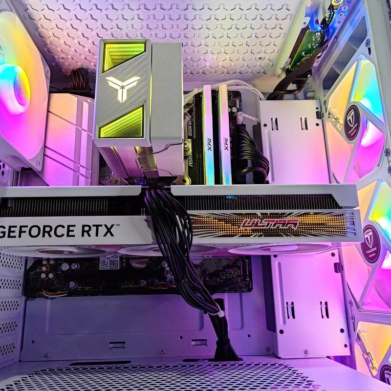 Alpha Hermes White Desktop Gaming PC | AMD Ryzen 5 5600 | 16GB RAM | 512GB SSD with WiFi + Bluetooth | GeForce RTX 4060 OC | Windows 11 Pro