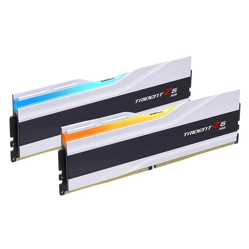 G.Skill Trident Z5 RGB 32GB (2x16GB) DDR5 6000 Mhz CL32-38-38-96 1.35V Intel XMP Desktop Memory (Matte Black, Matte White)