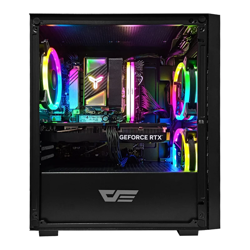 Alpha M305 Black Desktop Gaming PC | Intel i5 12400F | 16GB RAM | 500GB SSD | RTX 4060 | Windows 11 Pro
