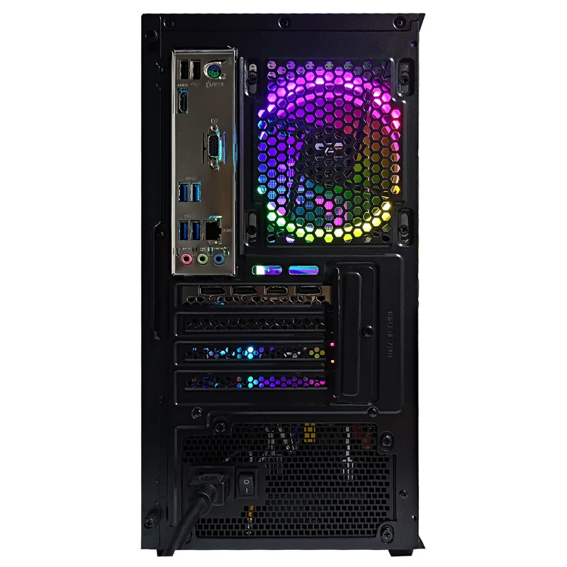Alpha M305 Black Desktop Gaming PC | Intel i5 12400F | 16GB RAM | 500GB SSD | RTX 4060 | Windows 11 Pro