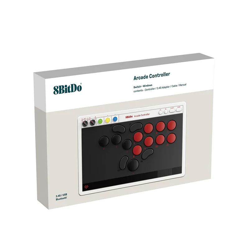 8Bitdo Arcade Controller for Nintendo Switch / Windows (80FG)
