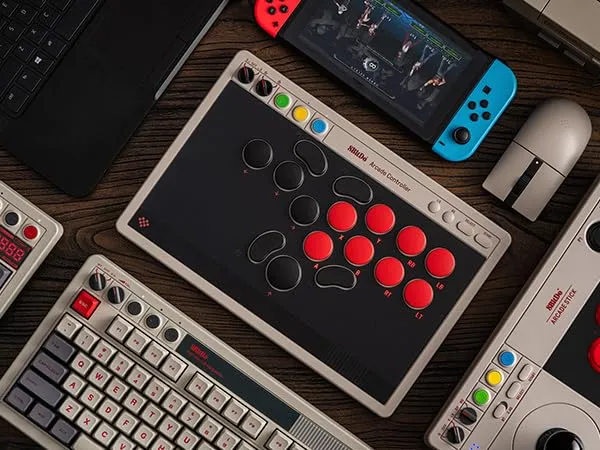 8Bitdo Arcade Controller for Nintendo Switch / Windows (80FG)
