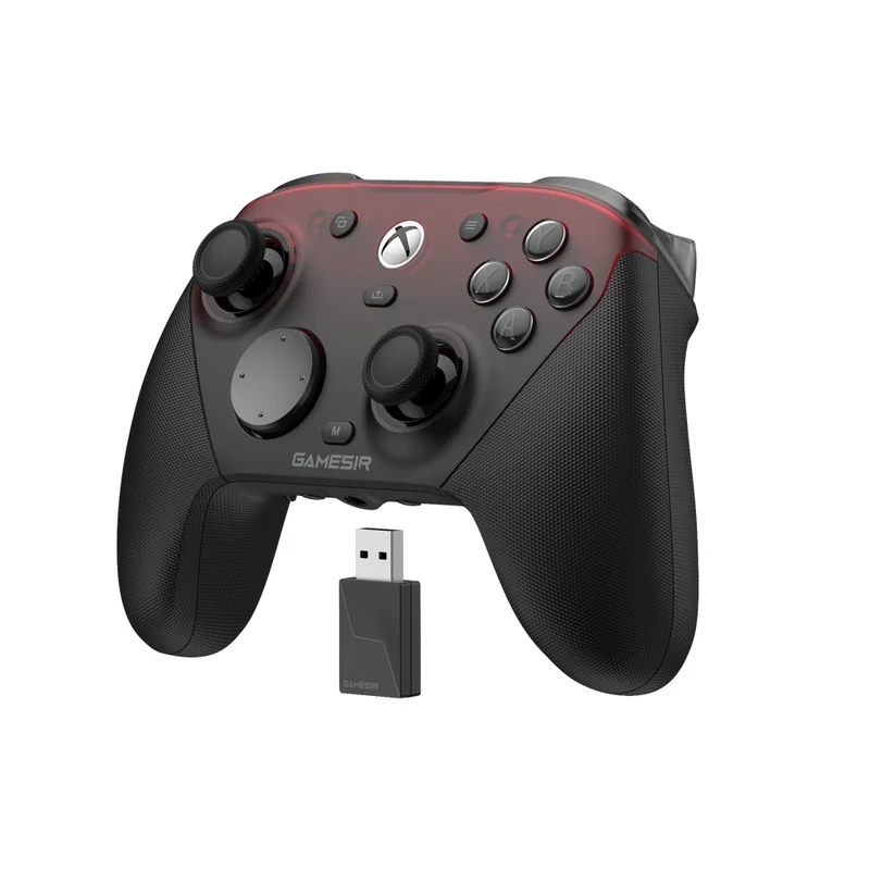 GameSir G7 Pro Tri-Mode Gaming Controller for Xbox / Mobile / PC (Mech White, Shadow Ember)