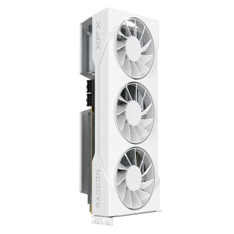 XFX Swift AMD Radeon RX 9070 OC Triple Fan Gaming Ed. 16GB GDDR6 Graphics Card (White) (RX-97SWFT3W7)