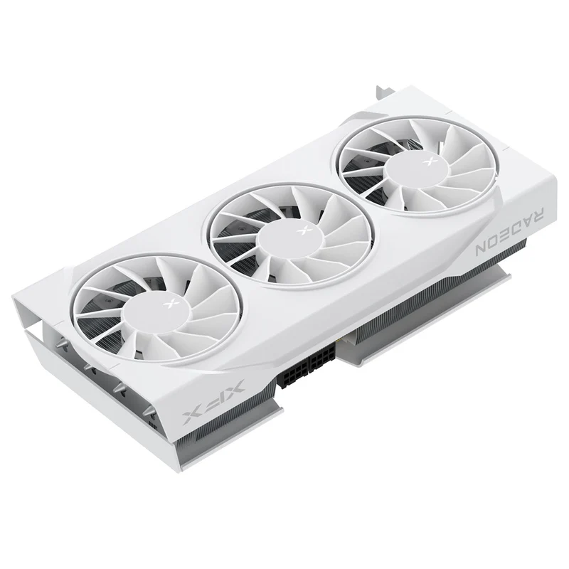 XFX Swift AMD Radeon RX 9070 OC Triple Fan Gaming Ed. 16GB GDDR6 Graphics Card (White) (RX-97SWFT3W7)
